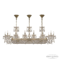 Подвесная люстра Bohemia Ivele Crystal 1453/14/195/1000 G