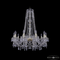 Подвесная люстра Bohemia Ivele Crystal 1403/10/240/h-76 G