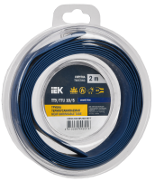 Трубка термоусадочная ТТУ нг-LS 10/5 синяя (2м/упак) IEK UDR12-010-005-002-K07-T