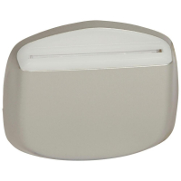 Лицевая панель Legrand Celiane выключателя карточного титановая 068509