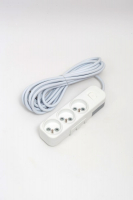 Удлинитель 3вх с защитными шторками с включателем UPS ELBI Myra 527-010205-315