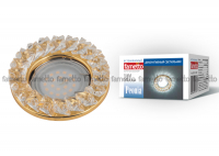 Встраиваемый светильник Fametto Peonia DLS-P121 GU5.3 GOLD/CLEAR