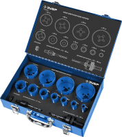 Набор коронок биметаллических (14.20.22.25.30.35.40.51.60.64.67) 11шт ЗУБР 29531-H11