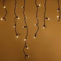 Гирлянда светодиодная декоративная ARD-EDGE-PRO-4000х600-BLACK-128LED-FLASH WARM (230V, 8W) (ARDCL, IP65) Arlight 026026