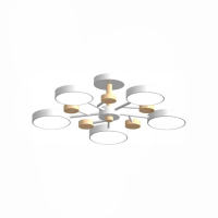 Люстра на штанге LED4U L3204-620 WH