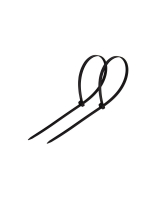 Хомут-стяжка кабельная нейлоновая 300х4.8 мм, черная, упаковка 100 шт, REXANT 07-1303