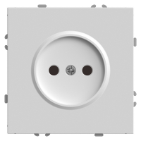 Розетка 1-местная с защитной шторкой Stekker RST16-5109-01 Эмили 49876