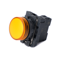 Лампа сигнальная SB5 в сборе модульная 22 мм желтая 230-240В АС Systeme Electric SB5AVM5