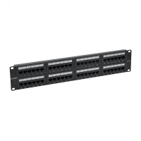 Патч-панель 192UCAT5E 48 портов RJ45 неэкранированная DKC RN5PPU242