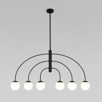 Люстра на штанге Eurosvet Cenacolo 30179/6 черный a069124