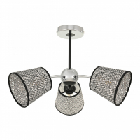 Люстра на штанге Arte Milano Napoli 320007/3 CR.BK