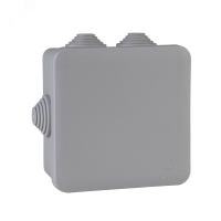 Коробка распределительная 100х100х50мм IP55 серая Systeme Electric IMT35091