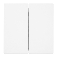 Выключатель 2-клавишный (механизм) Stekker Мия 250В 10А RSW10-3104-01 белая магнолия 50429