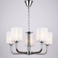 Подвесная люстра Illumico IL1256-5PPA-29 CR Romei