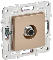 SKANDY Розетка TV оконечная SK-A12Sa песочный IEK SK-A10-O-K98