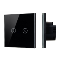 Выключатель сенсорный Arlight SWT-OMALI-S02-ZB-BK (250V, 10A, Zigbee) 050040