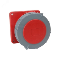 Розетка 345-125А-6h-380AC-3P+PE+N-IP67- КЭАЗ 309435