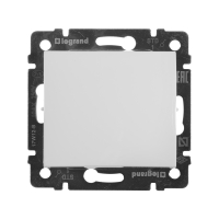 Выключатель одноклавишный, в рамку, белый Legrand 774401