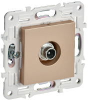 SKANDY Розетка TV проходная SK-A17Sa песочный IEK SK-A10-P-K98