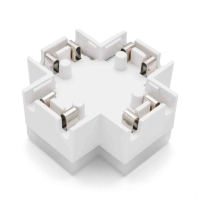 Крестовой коннектор для соединения модульных светодиодных светильников Apeyron 09-29