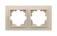 Рамка двухместная ELBI Zena 500-010300-226