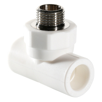 Тройник комбинированный 32 х 1' НР полипропиленовый PPR белый VALTEC VTp.733.0.03206 PV7333206  