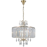 Подвесная люстра Illumico IL3519-5PSQ-24 AB LYRA