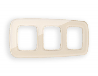 Рамка трехместная Ambrella Volt Radian OF320303