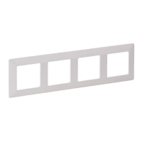 Рамка 4-постовая Legrand Valena Life Белая 754004