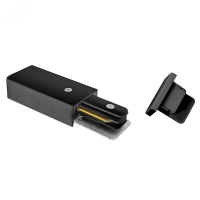 Заглушка торцевая чёрная PTR EC-BL jazzway JazzWay 5010895