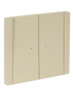 FORTE&PIANO Выключатель 2-клавишный с индикацией 10А FP406 ваниль IEK FP-V20-1-10-1-K10