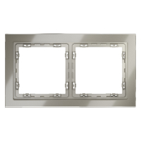 Рамка на 2 поста Voltum S70 VLS110204 VOLTUM