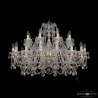 Подвесная люстра Bohemia Ivele Crystal 1411/16+8/360 G R801