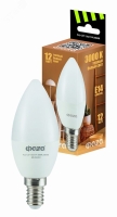 Лампа светодиодная LED 12Вт E14 3000K свеча 230/50 ФАZА 5038509