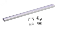 Профиль PAL 1507 накладной (2м) анодированный для светодиодной ленты JazzWay 5036109