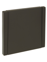 FORTE&PIANO Выключатель 1-клавишный перекрестный 10А FP312 серый IEK FP-V13-0-10-1-K03