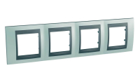 Рамка 4-постовая вертикальная Schneider Electric Unica Top MGU66.008.294