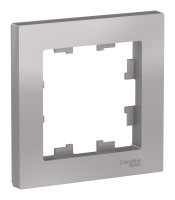 Рамка 1-ая Systeme Electric AtlasDesign Алюминий ATN000301