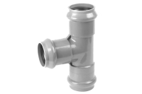 Тройник раструбный   110х110 мм. 90 градусов Хемкор 2181118