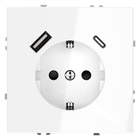 Розетка с USB, A+C Voltum S70 VLS040501