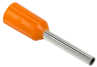 Наконечник кабельный НШвИ 0.5-7.8 оранжевый Е0508 (100шт) IEK UGN10-D05-02-08