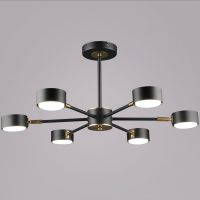 Люстра на штанге Reluce 06660-0.3-06 BK+COP GX53