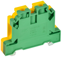 Колодка клеммная CTS-PEN земля 10мм2 желто-зеленая IEK YCT11-00-K52-010