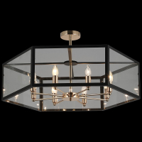 Люстра на штанге Illumico IL4003-8P-59 FGD BK