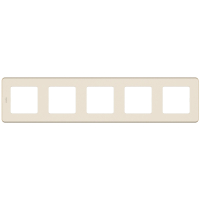 Рамка 5 постов INSPIRIA слоновая кость Legrand/Daccord 673971