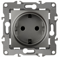 Розетка 2P+E Schuko Эра 12-2101-12 Б0019319