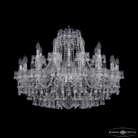 Подвесная люстра Bohemia Ivele Crystal 1410/16+8/300 Ni V0300