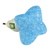 Настенный светодиодный светильник (10334) Uniel DTL-309-Звездочка/Blue/1LED/0.1W DTL-309-Звездочка/Blue/1LED/0,1W