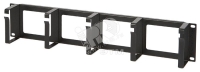 Организатор кабельный с металлическими кольцами 19 2U Hyperline 16516