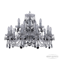 Подвесная люстра Bohemia Ivele Crystal 1402/10+5/240 Ni K781